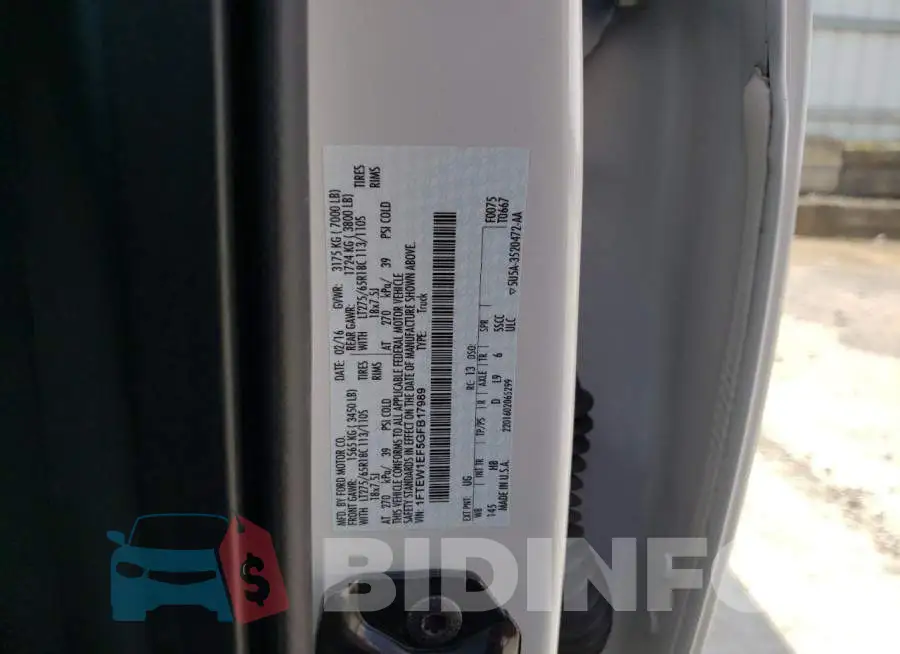 1FTEW1EF5GFB17989 Photo# 10