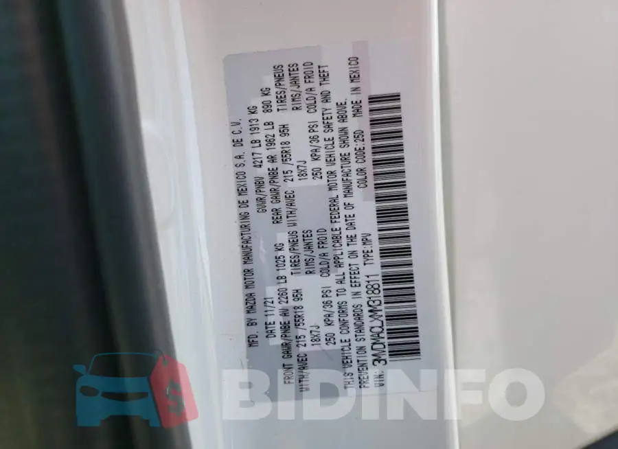3MVDMACLXMM318811 Photo# 10