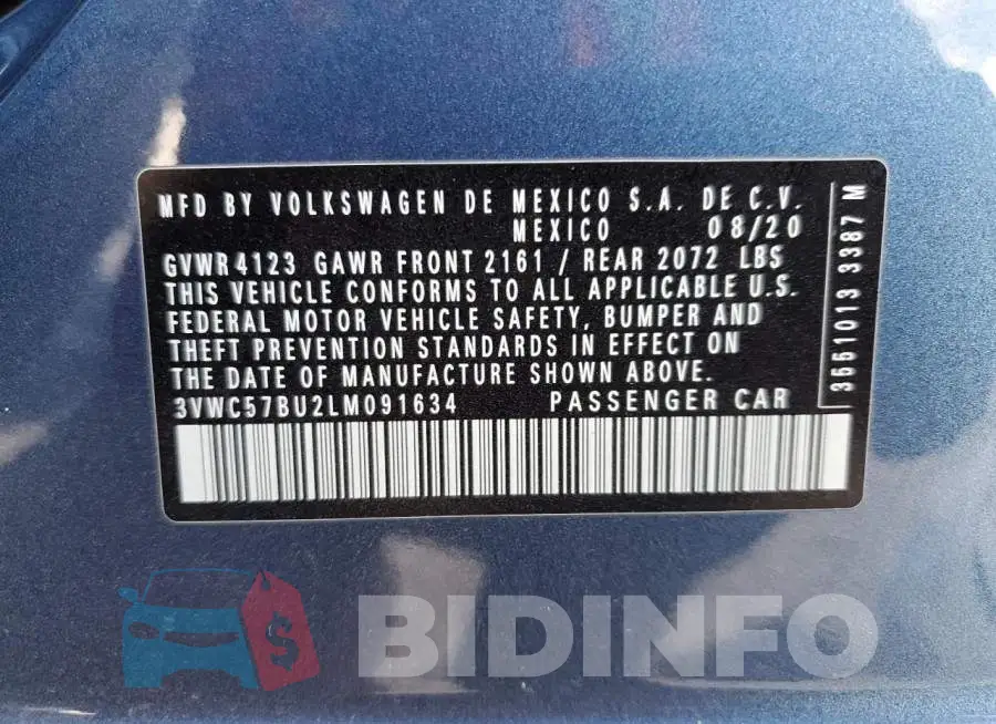 3VWC57BU2LM091634 Photo# 12