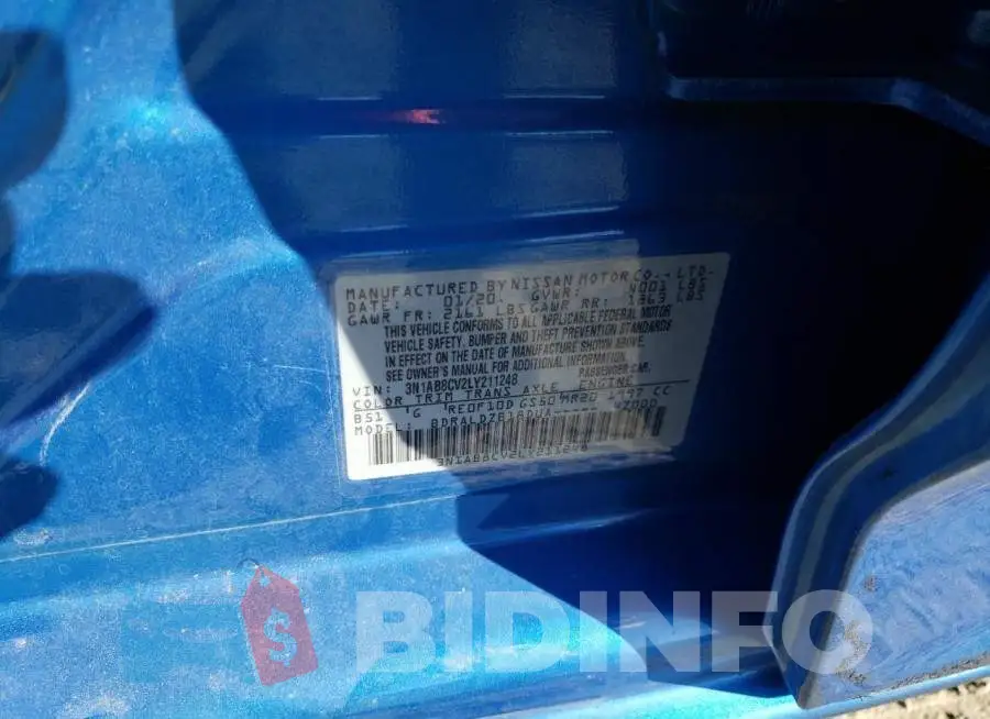 3N1AB8CV2LY211248 Photo# 10