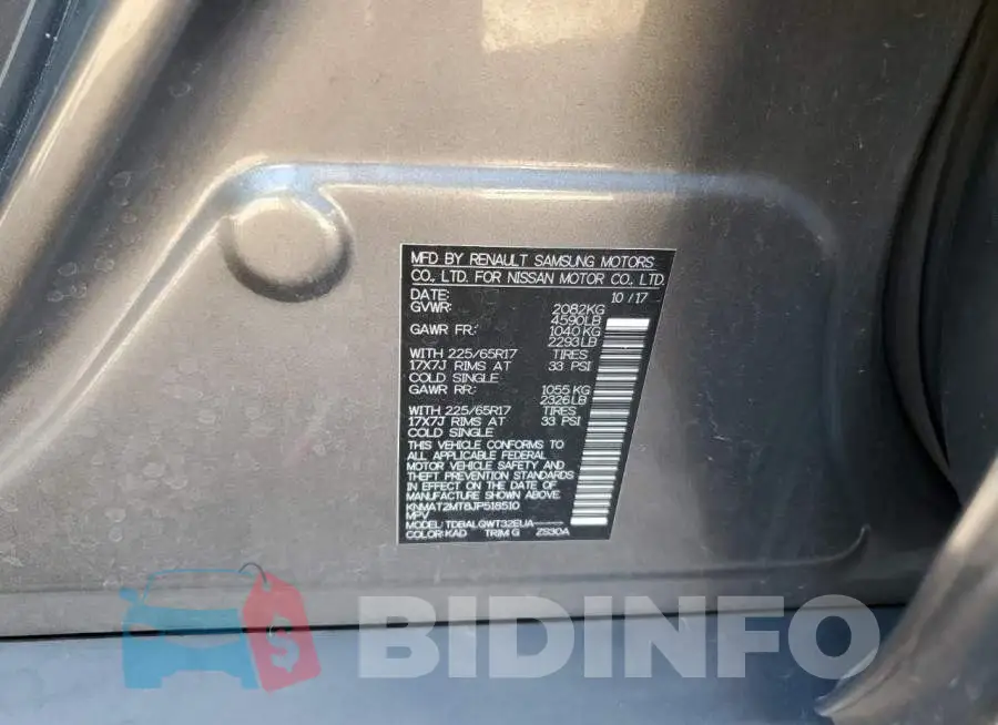 KNMAT2MT8JP518510 Photo# 10