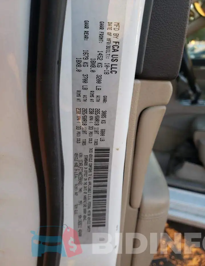 1C4RJFCT4KC590461 Photo# 13