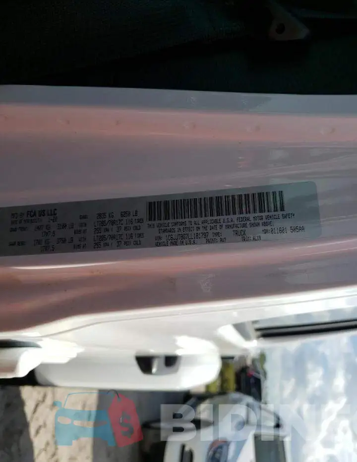 1C6JJTBG7LL181797 Photo# 10