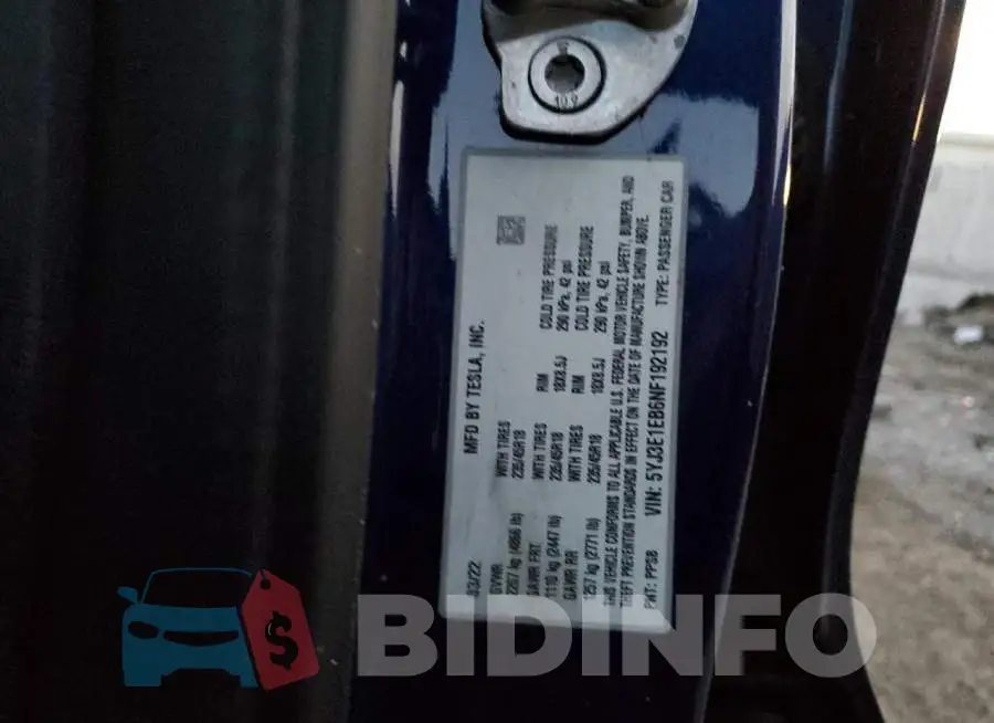 5YJ3E1EB6NF192192 Photo# 12