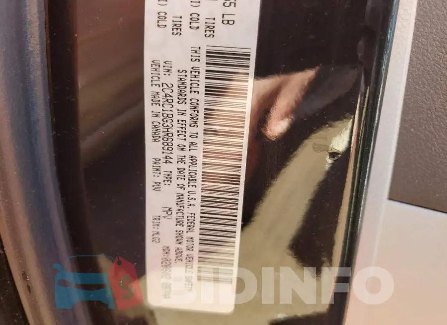 2C4RC1BG3HR689144 Photo# 10