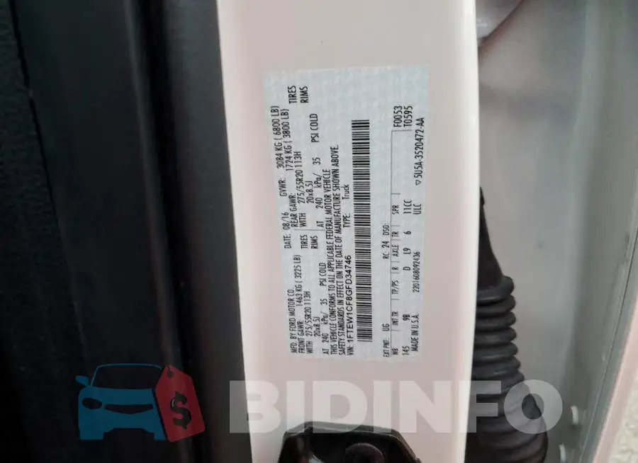 1FTEW1CF8GFD34746 Photo# 10