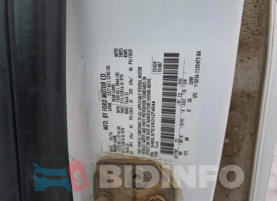 NM0LS7EX5G1274544 Photo# 12