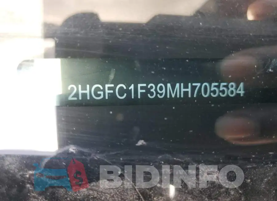 2HGFC1F39MH705584 Photo# 10