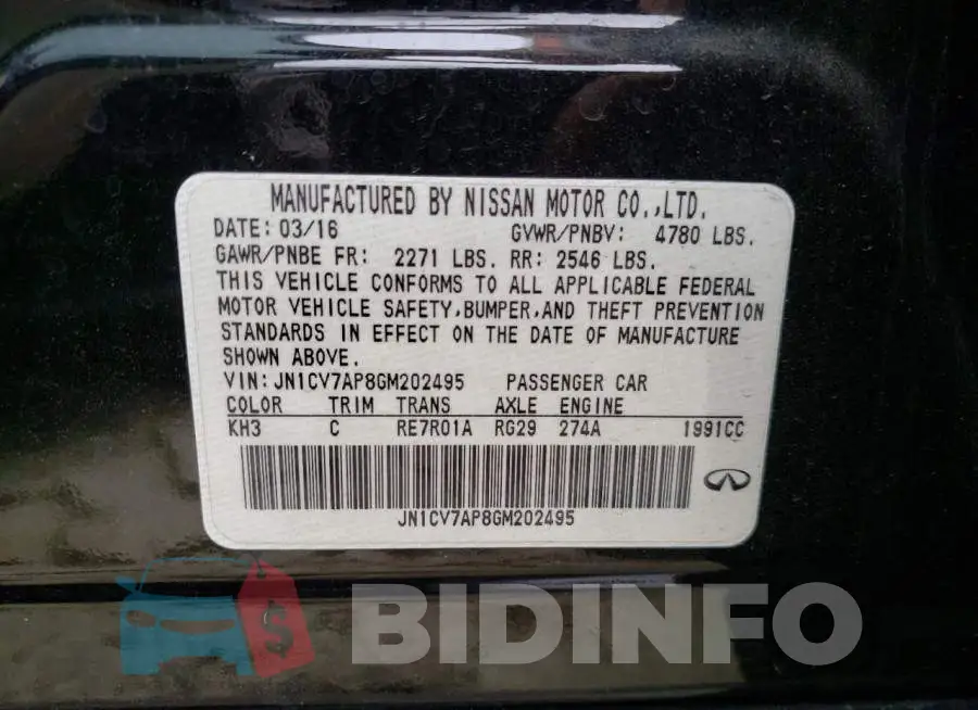 JN1CV7AP8GM202495 Photo# 10