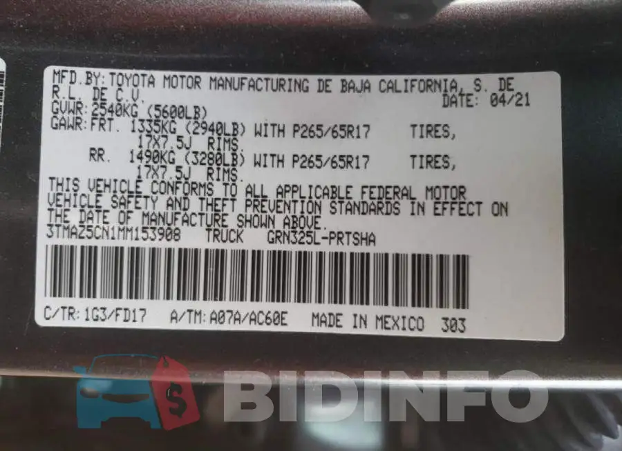 3TMAZ5CN1MM153908 Photo# 12
