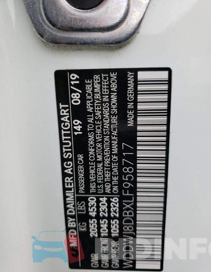 WDDWJ8DBXLF958717 Photo# 12