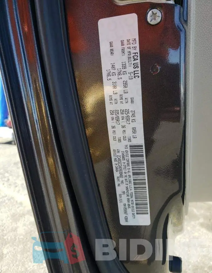 2C4RDGCGXKR699482 Photo# 13