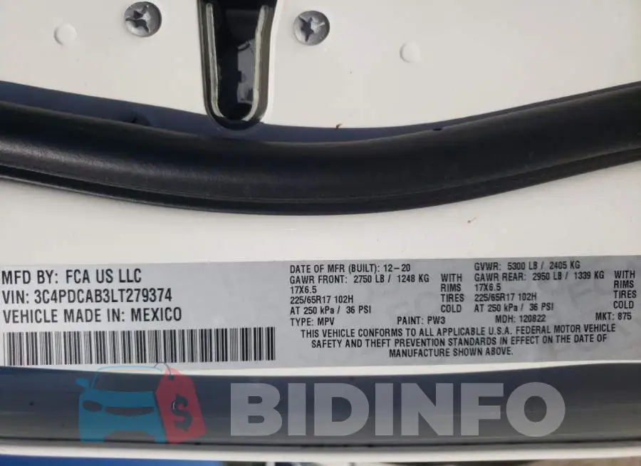 3C4PDCAB3LT279374 Photo# 10