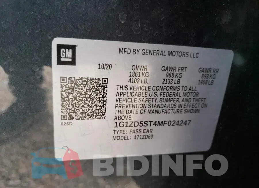 1G1ZD5ST4MF024247 Photo# 12