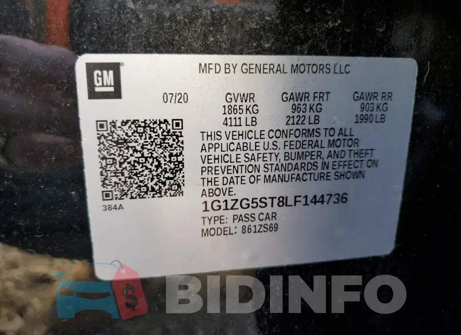 1G1ZG5ST8LF144736 Photo# 10