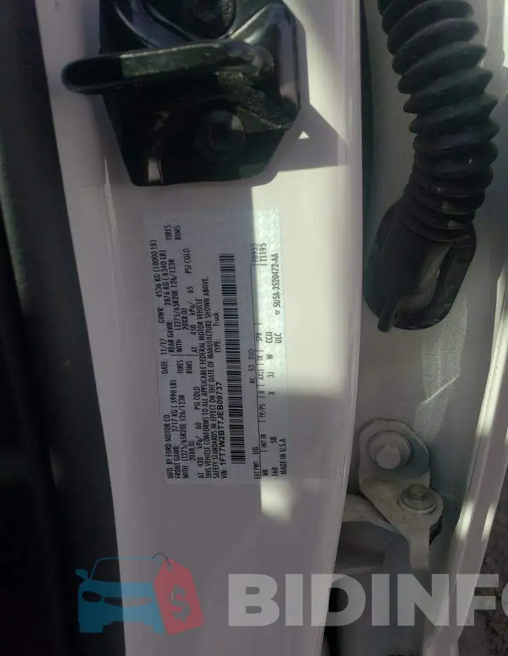 1FT7W2BT7JEB09737 Photo# 10