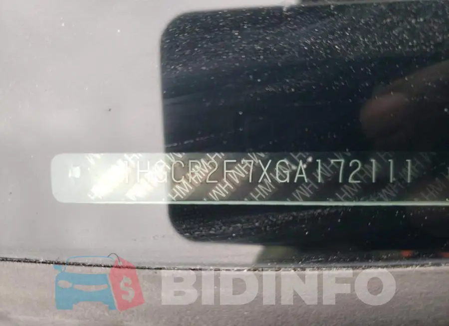 1HGCR2F7XGA172111 Photo# 12