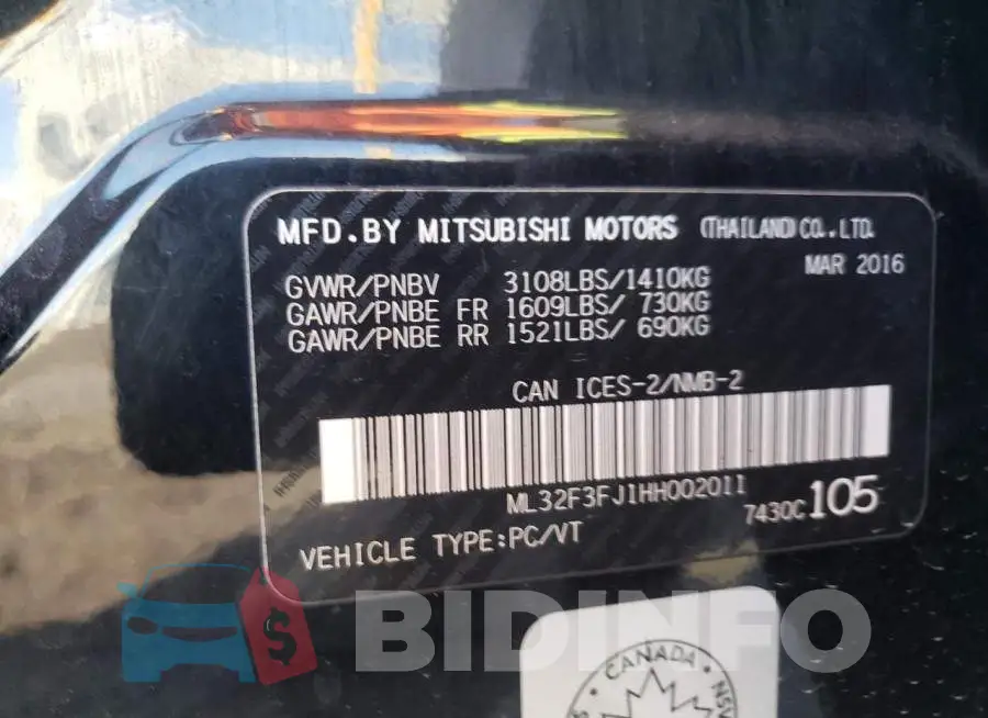ML32F3FJ1HH002011 Photo# 10
