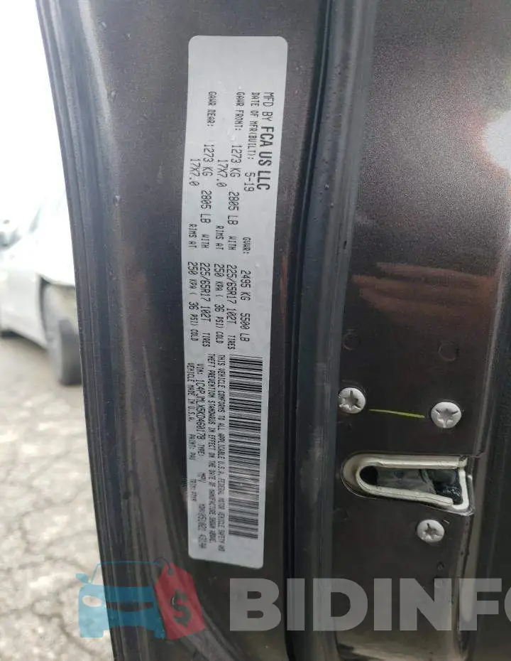 1C4PJMLX5KD460178 Photo# 10