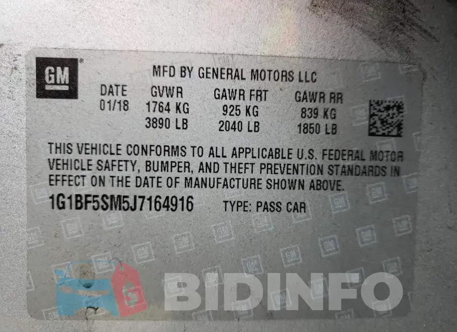 1G1BF5SM5J7164916 Photo# 10