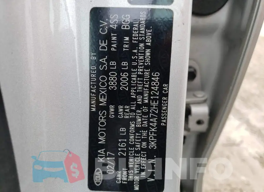 3KPFK4A72HE124846 Photo# 12