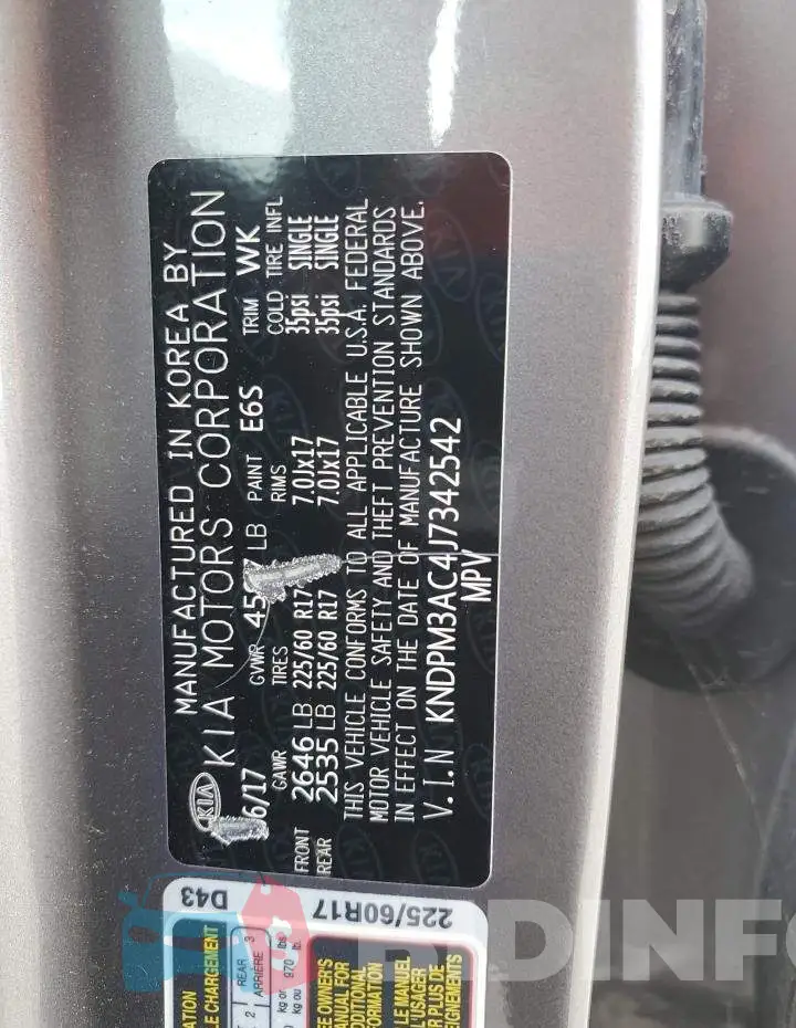 KNDPM3AC4J7342542 Photo# 10