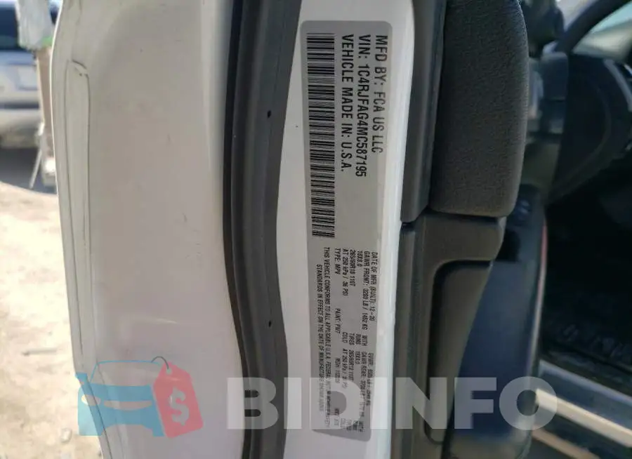 1C4RJFAG4MC587195 Photo# 10