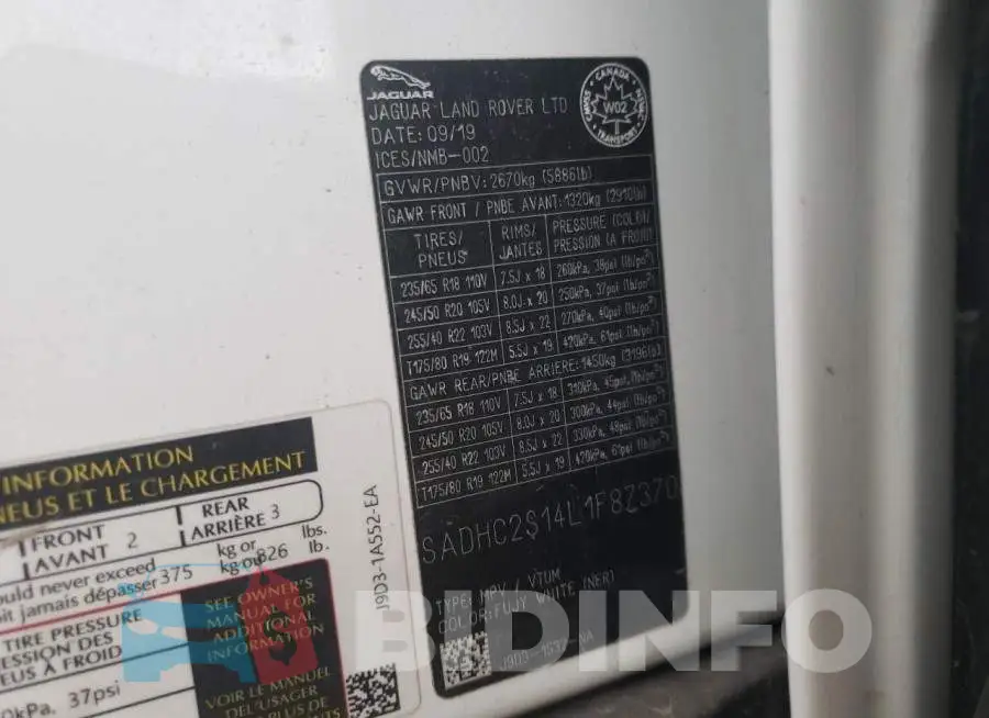 SADHC2S14L1F87370 Photo# 12