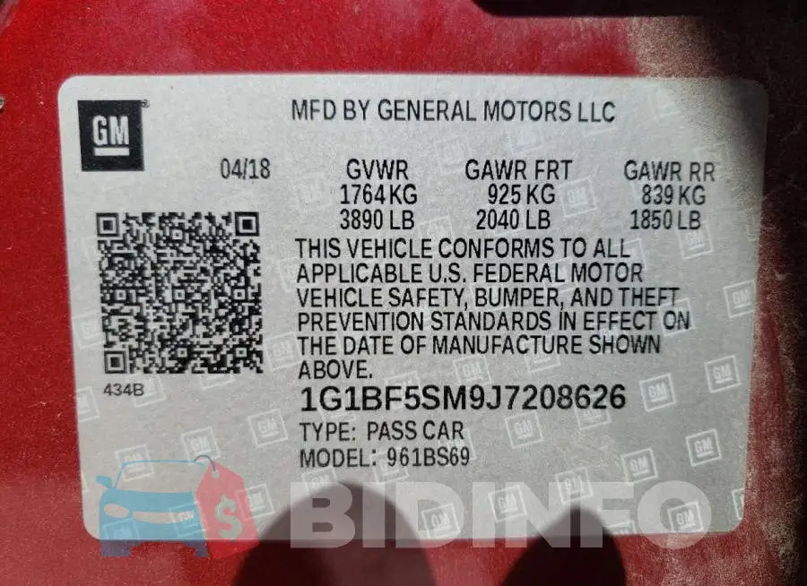 1G1BF5SM9J7208626 Photo# 10