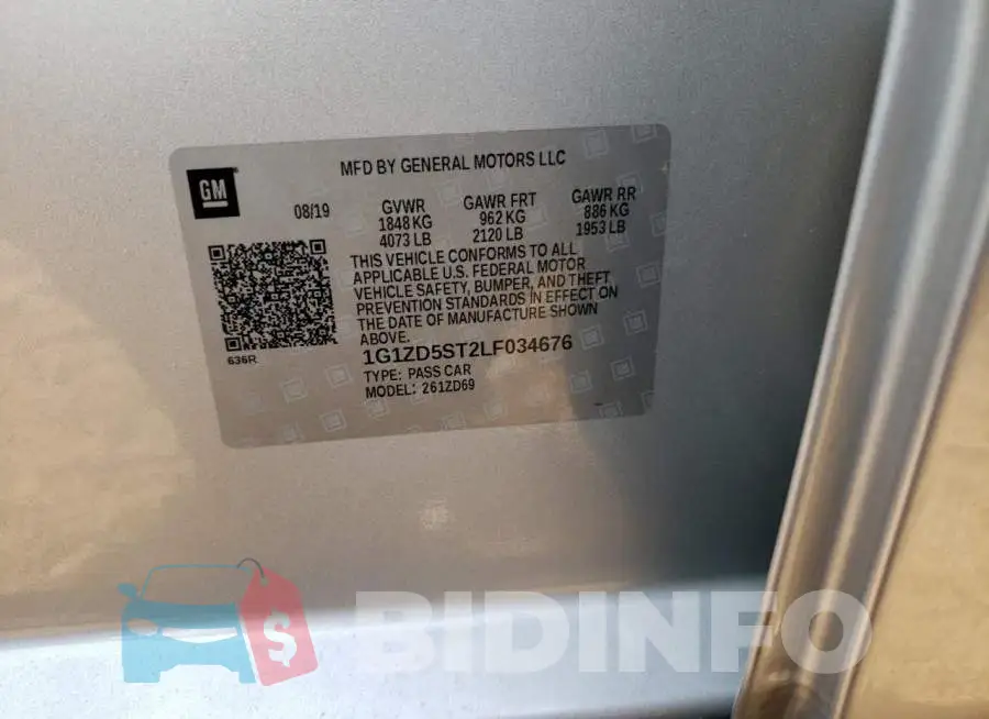 1G1ZD5ST2LF034676 Photo# 12