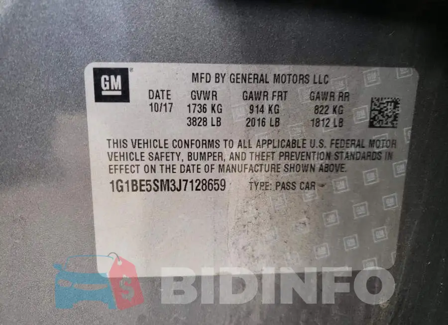1G1BE5SM3J7128659 Photo# 10