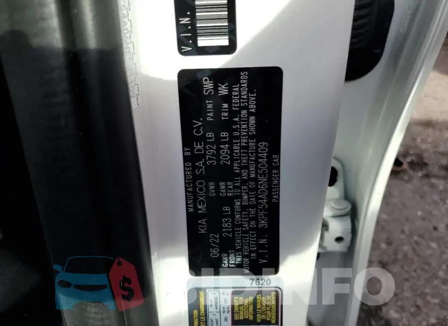 3KPF54AD6NE504409 Photo# 10