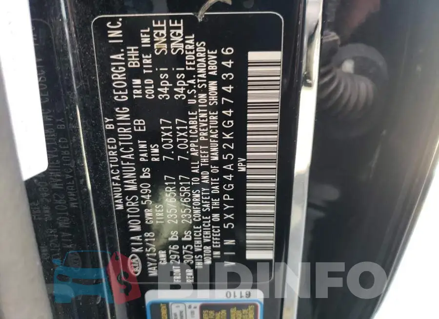 5XYPG4A52KG474346 Photo# 10