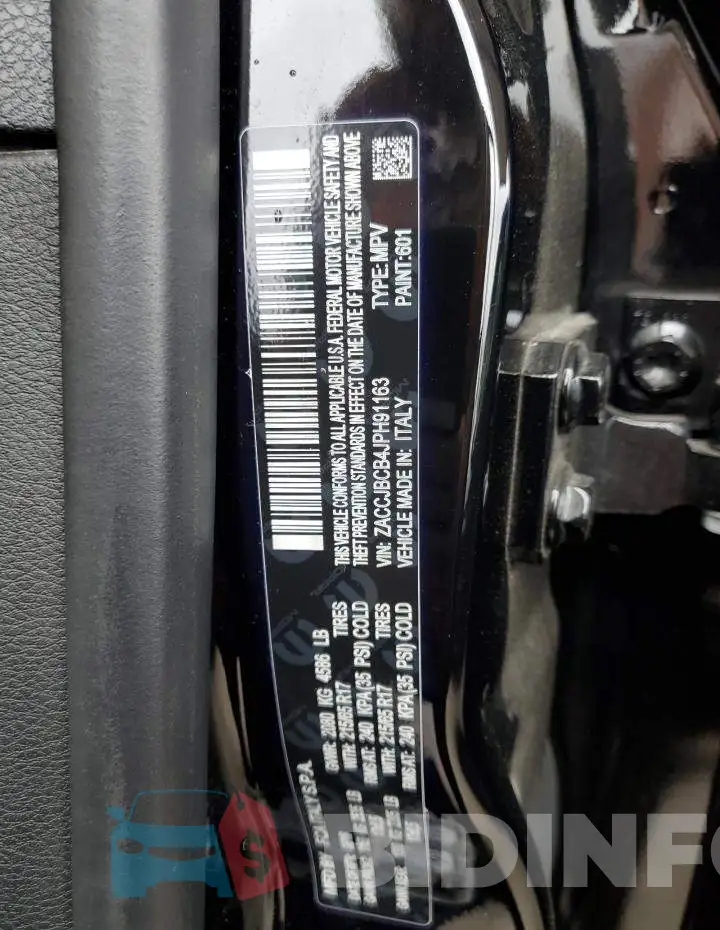 ZACCJBCB4JPH91163 Photo# 10
