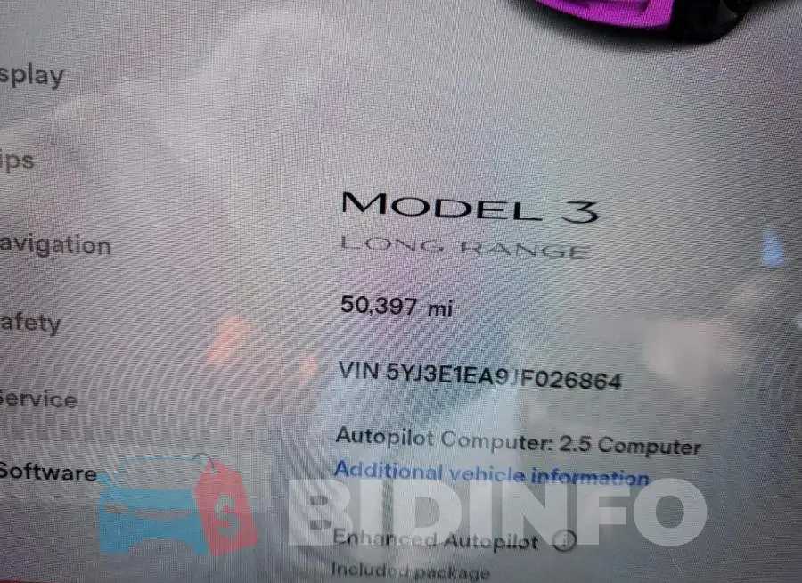 5YJ3E1EA9JF026864 Photo# 8
