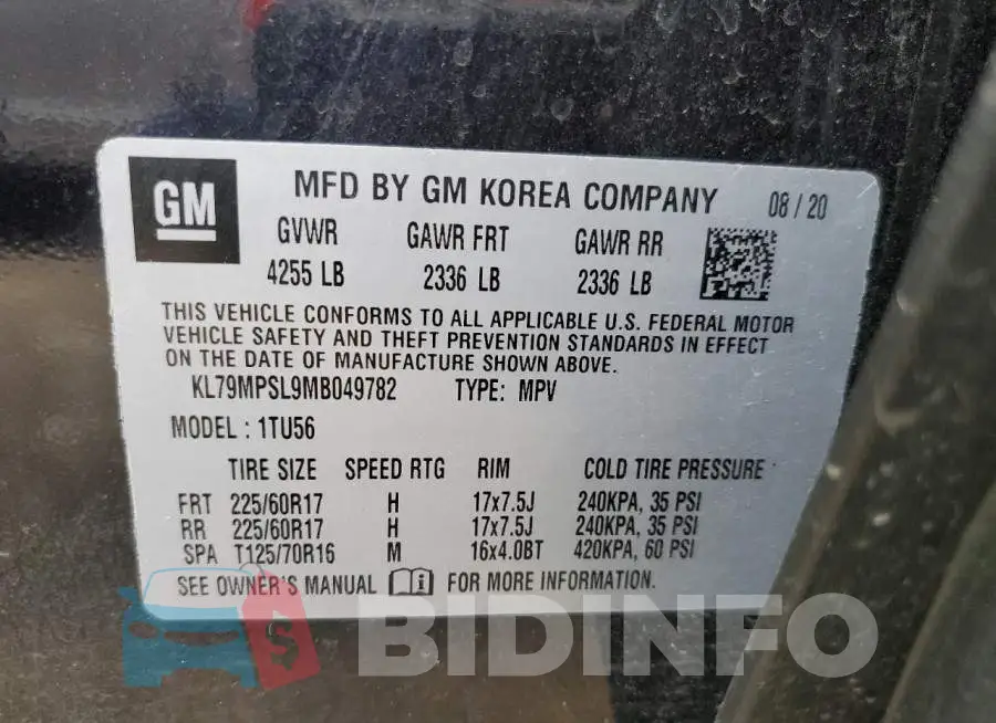 KL79MPSL9MB049782 Photo# 10