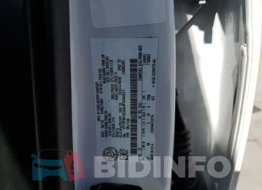 1FTFW1EG4JFD56521 Photo# 10