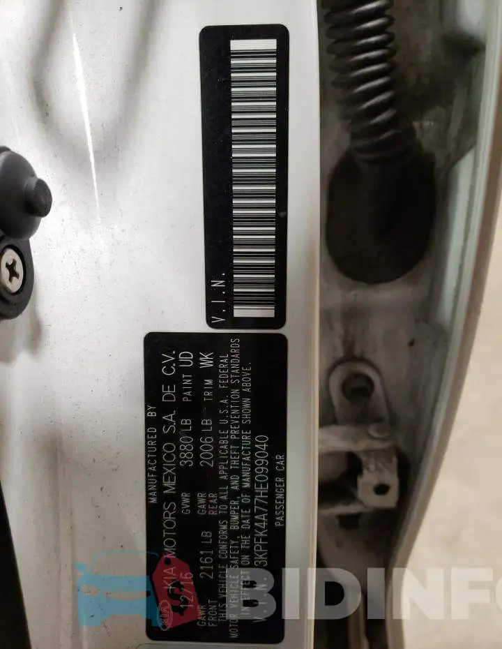 3KPFK4A77HE099040 Photo# 12