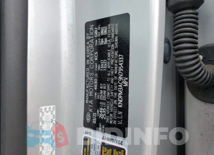 KNDPM3AC9N7954337 Photo# 10
