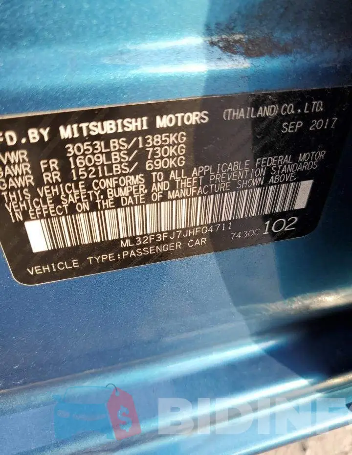 ML32F3FJ7JHF04711 Photo# 12
