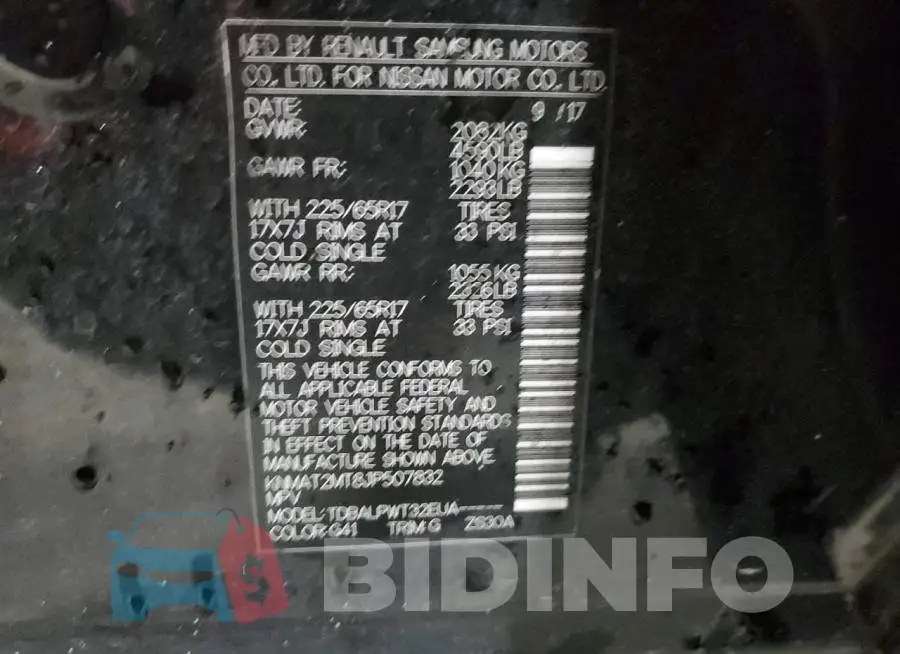 KNMAT2MT8JP507832 Photo# 10