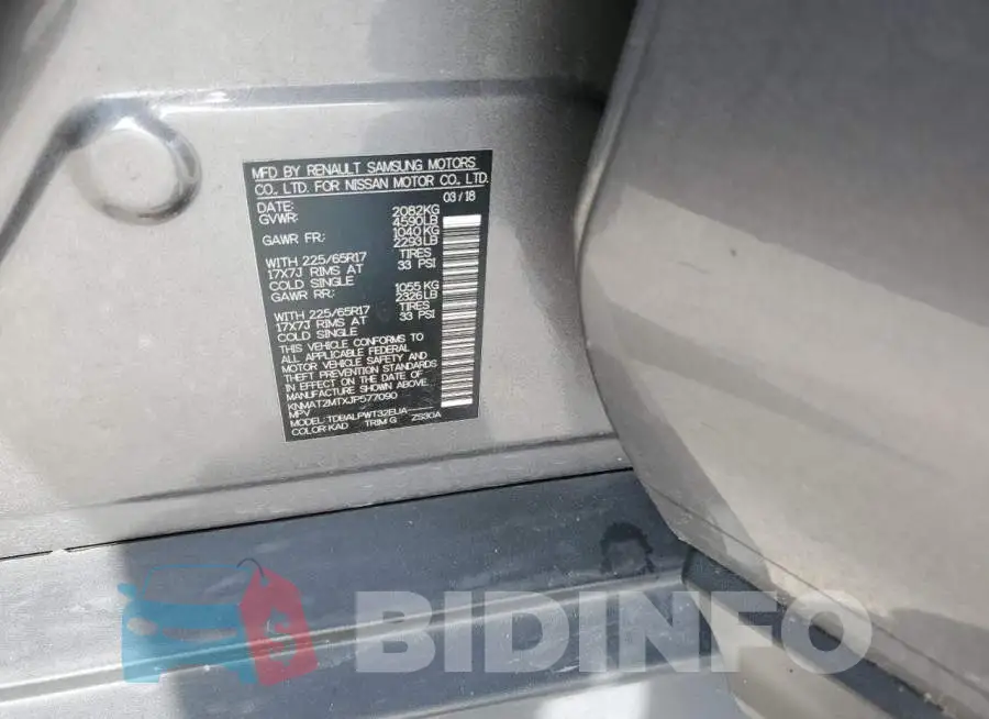 KNMAT2MTXJP577090 Photo# 10