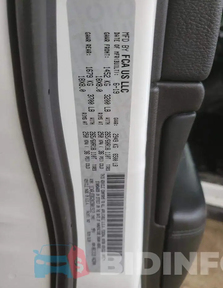 1C4RJEBG2KC801512 Photo# 13