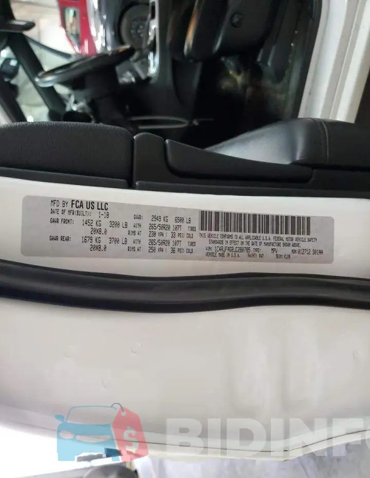 1C4RJFAG8JC280785 Photo# 10