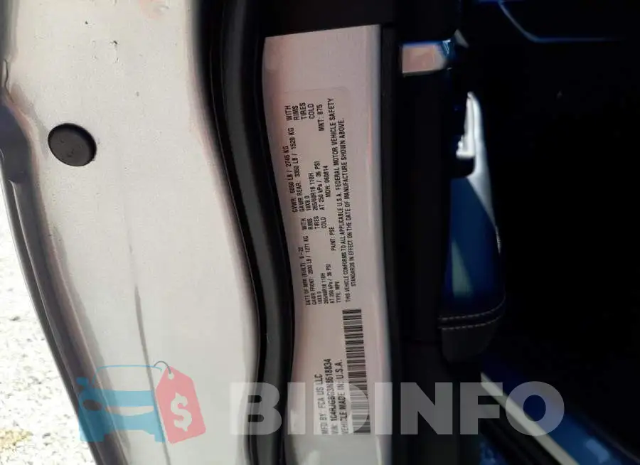 1C4RJGBG3N8618834 Photo# 10