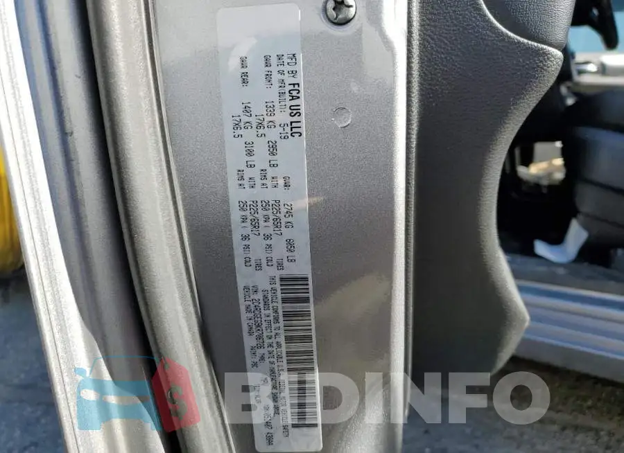 2C4RDGEG9KR706726 Photo# 13