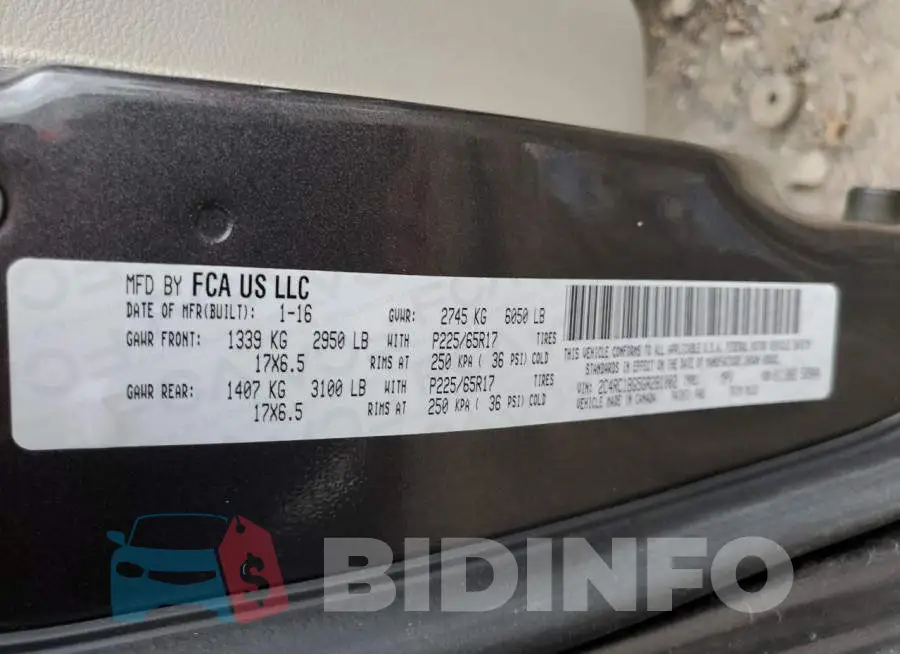 2C4RC1BG5GR281002 Photo# 13