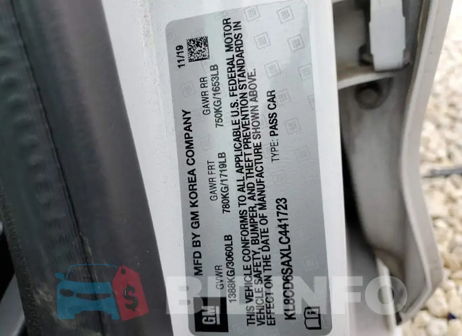 KL8CD6SAXLC441723 Photo# 12