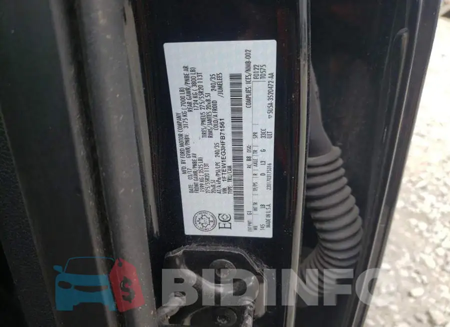 1FTEW1EG3HFB71561 Photo# 10