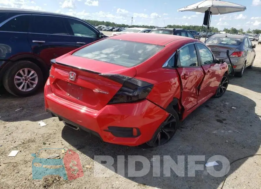 2HGFC2F84KH573882 Photo# 4